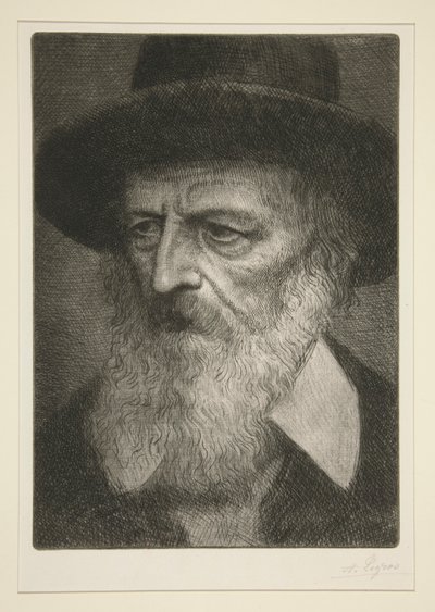 Muotokuva Tennysonista tekijältä Alphonse Legros