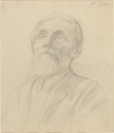 Vanhan miehen muotokuva tekijältä Alphonse Legros