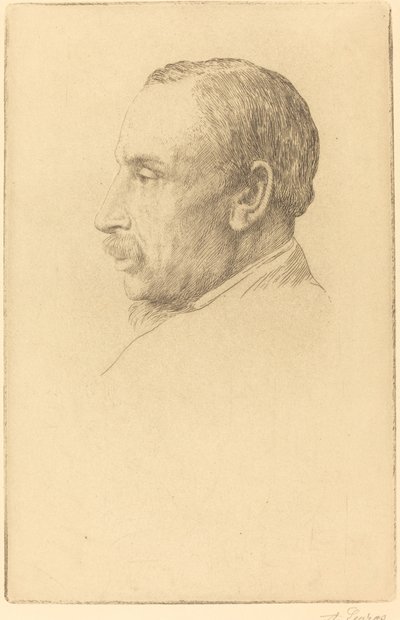 Professori W. Cawthorne Unwin. tekijältä Alphonse Legros