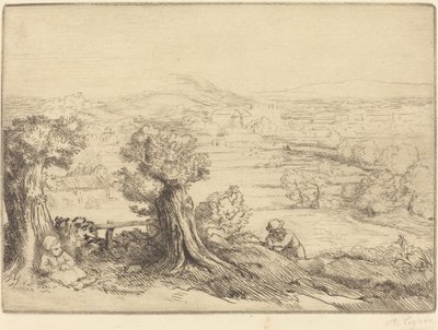 Burgundin laakson muisto tekijältä Alphonse Legros