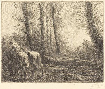 Paluu kynnyksellä (Le retour de laborage) tekijältä Alphonse Legros