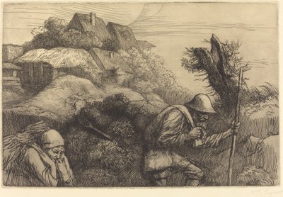 Paluu metsästä tekijältä Alphonse Legros