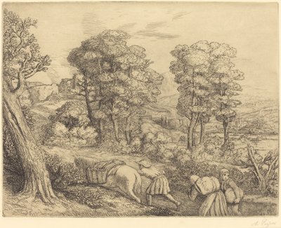 Paluu maatilalle (Le retour a la ferme) tekijältä Alphonse Legros