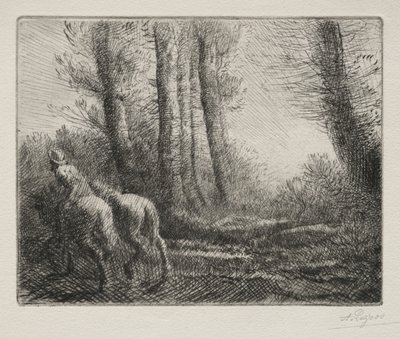 Paluu maanviljelystä. tekijältä Alphonse Legros