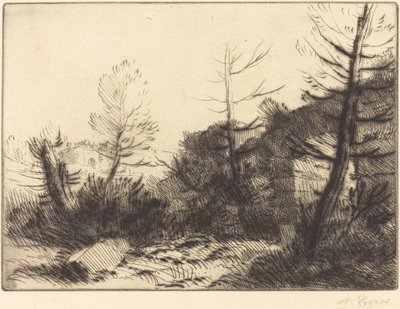 Rooman raunio (Ruine romaine) tekijältä Alphonse Legros