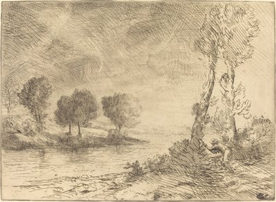 Lohen kalastaja tekijältä Alphonse Legros