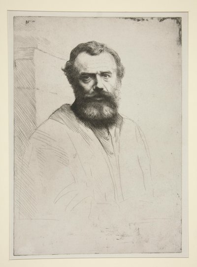 Omakuva tekijältä Alphonse Legros