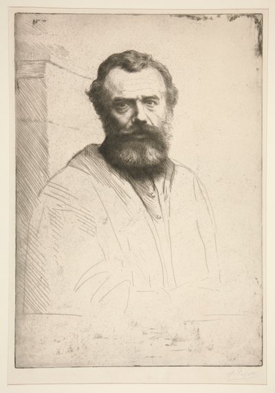 Omakuva tekijältä Alphonse Legros