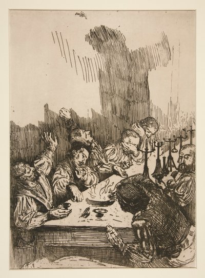 Varjo (ombre) tekijältä Alphonse Legros