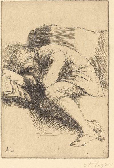 Nukkuja tekijältä Alphonse Legros