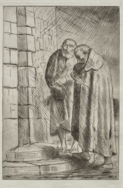 Pyhä Pietari ja Paavali Richardin portilla tekijältä Alphonse Legros