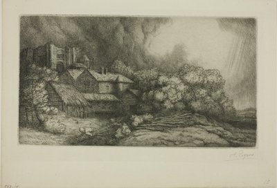 Abbey Farm tekijältä Alphonse Legros