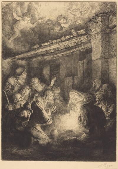Paimenten kumarrus tekijältä Alphonse Legros