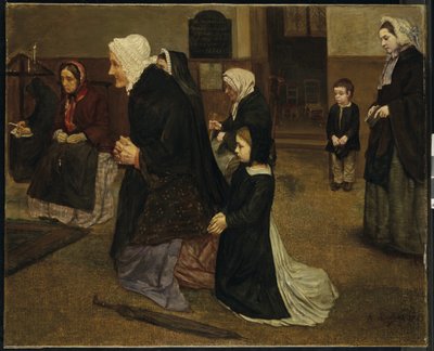 Angelus, 1859 tekijältä Alphonse Legros