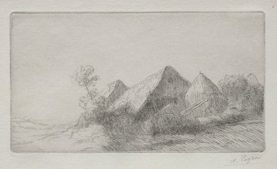 Kärryvarasto. tekijältä Alphonse Legros