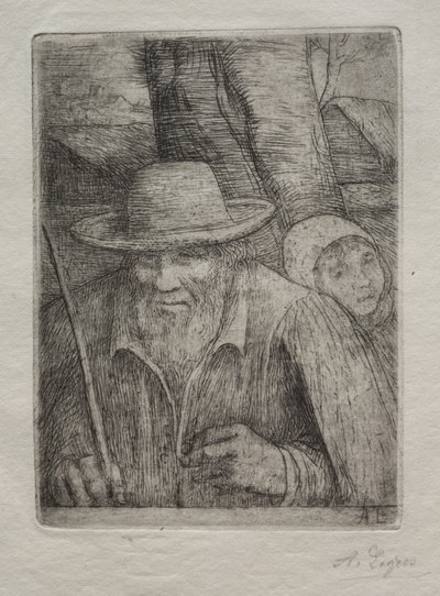 Maanviljelijä tekijältä Alphonse Legros