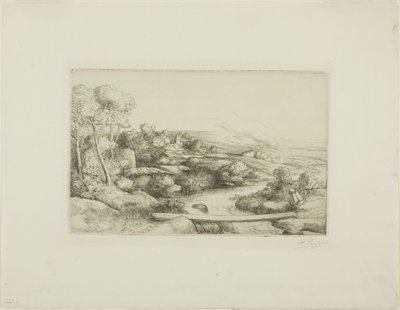 Jalankulkusilta tekijältä Alphonse Legros