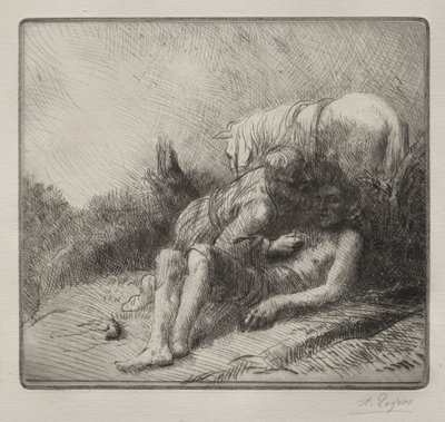 Laupias samarialainen tekijältä Alphonse Legros