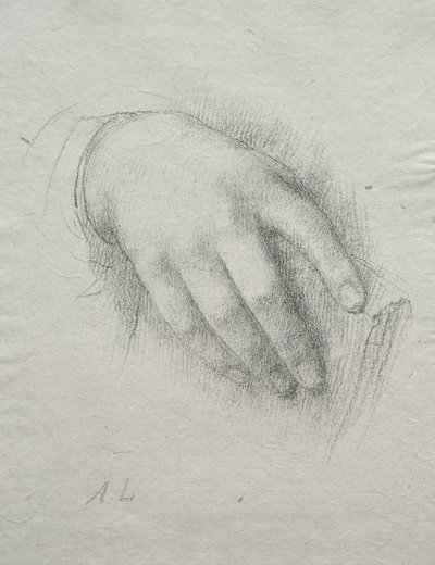Nora E. Legrosin käsi tekijältä Alphonse Legros