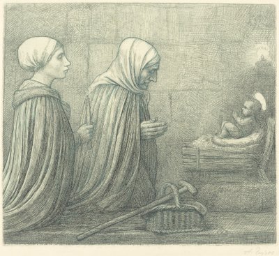 Seimi La creche. tekijältä Alphonse Legros