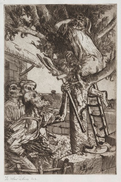 Päärynävaras, nro 1, c. 1890. tekijältä Alphonse Legros