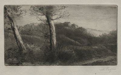 Matkustaja venytettynä ruoholle, n. 1888. tekijältä Alphonse Legros