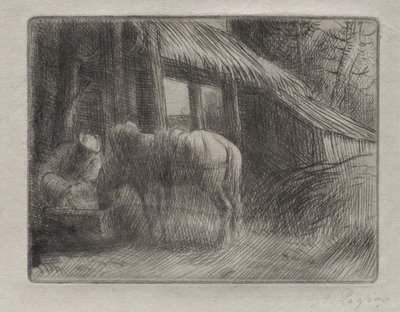 Kastelupaikka 2. lautanen. tekijältä Alphonse Legros