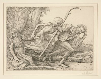 Triumph of Death: Kuoleman johtava L tekijältä Alphonse Legros