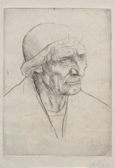 Siunauksen pää. tekijältä Alphonse Legros
