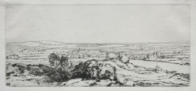 Dyynien laakso (The Valley of the Dunes) tekijältä Alphonse Legros
