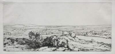 Dyynien laakso La Vallee des Dunes. tekijältä Alphonse Legros