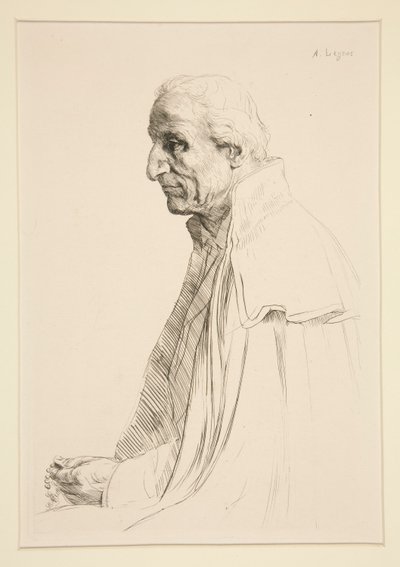 vanha espanja (ikääntynyt espanjalainen) tekijältä Alphonse Legros