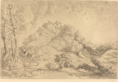 Näkymä maatilalle (La ferme de Beauchamp) tekijältä Alphonse Legros