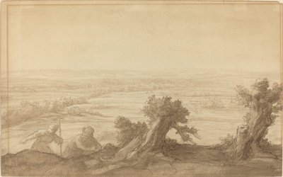 Näkymä tasaiselle maalle tekijältä Alphonse Legros