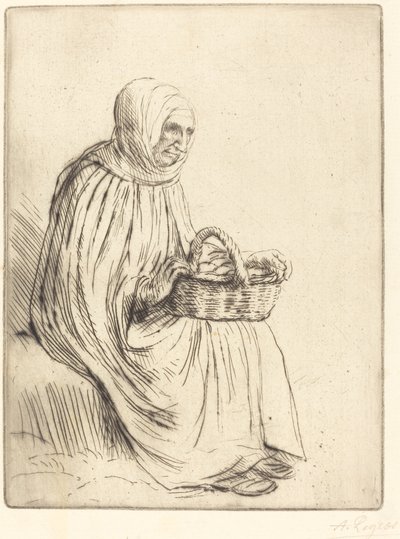 Nainen torilta Nainen torilta. tekijältä Alphonse Legros