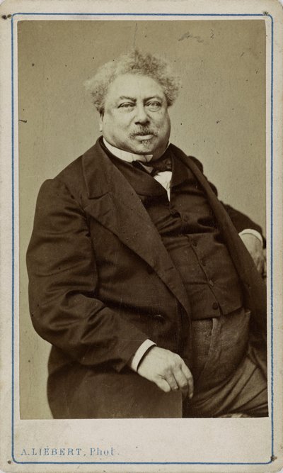 Kirjailija Alexandre Dumasin isä 1802-1870, 1870. tekijältä Alphonse Liebert