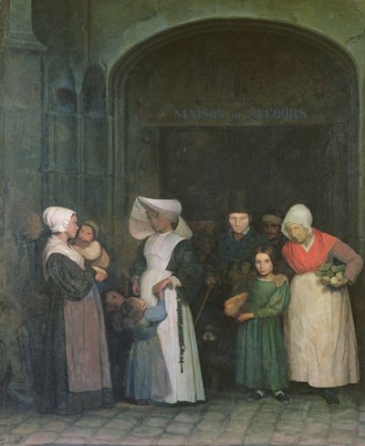 The House of Refuge, noin 1840 tekijältä Alphonse Louis Pierre Trimolet