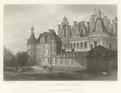Chambord-Loir-et-Cherin linna tekijältä Alphonse Marie de Neuville