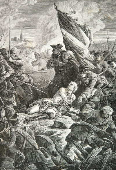 Louis de Brehanin kuolema ennen Danzigia tekijältä Alphonse Marie de Neuville