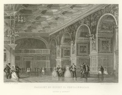 Henrik II:n galleria, Fontainbleau tekijältä Alphonse Marie de Neuville