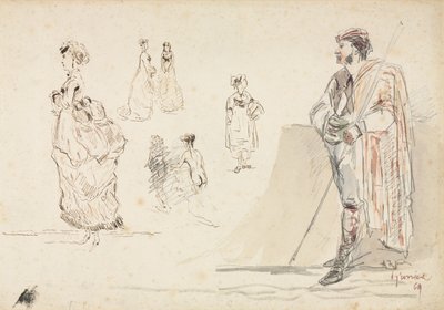 Figuuriluonnoksia, 1869. tekijältä Alphonse Marie de Neuville