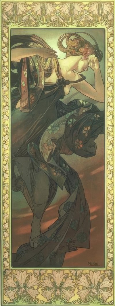 Illan tähti tekijältä Alphonse Mucha