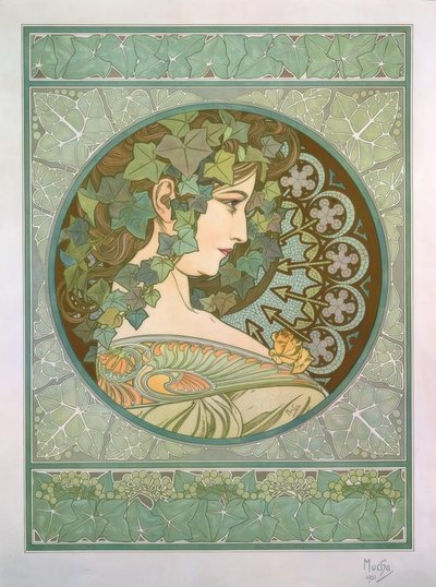 Efeu tekijältä Alphonse Mucha