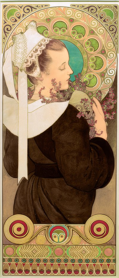 Heidekraut tekijältä Alphonse Mucha