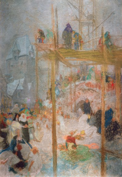 Johann Militsch von Kremsier / Tutkimus Triptyykille v. A. Mucha tekijältä Alphonse Mucha