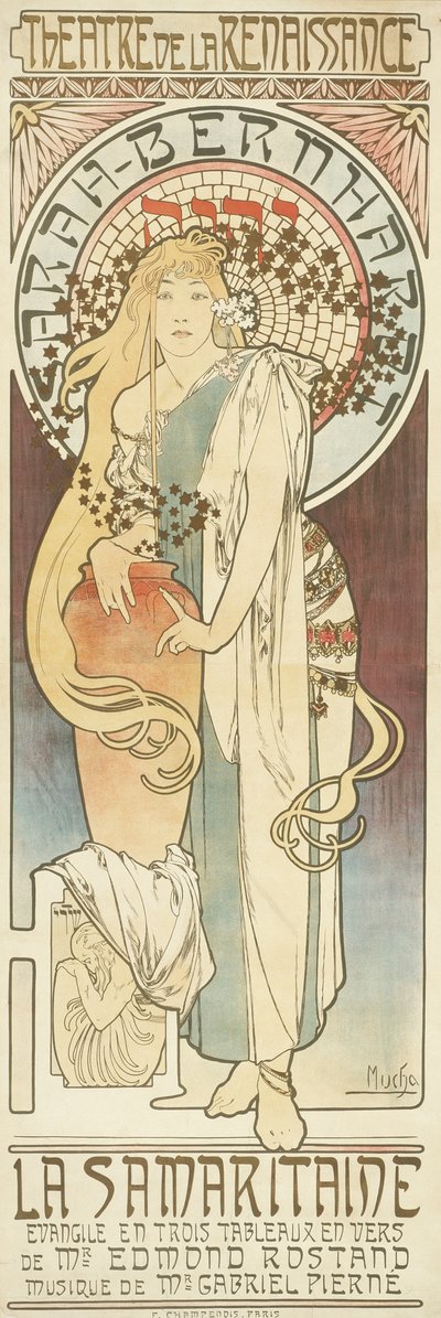 Samarialainen, 1897 tekijältä Alphonse Mucha
