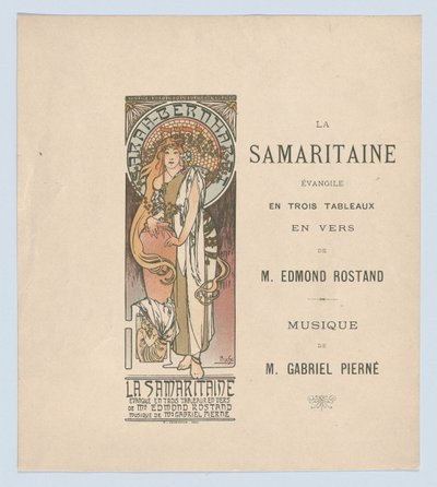 Samarialainen, 1897 tekijältä Alphonse Mucha