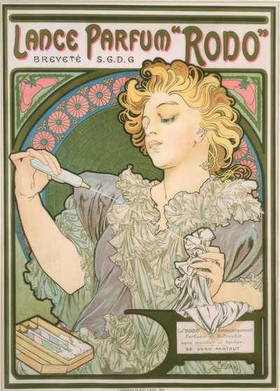 Lance Parfum Rodo tekijältä Alphonse Mucha