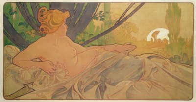Dawn tekijältä Alphonse Mucha