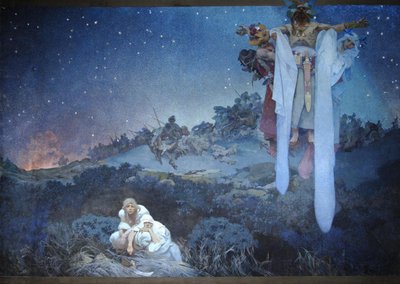 Slaavit alkuperäisessä kotimaassaan, 1911 tekijältä Alphonse Mucha